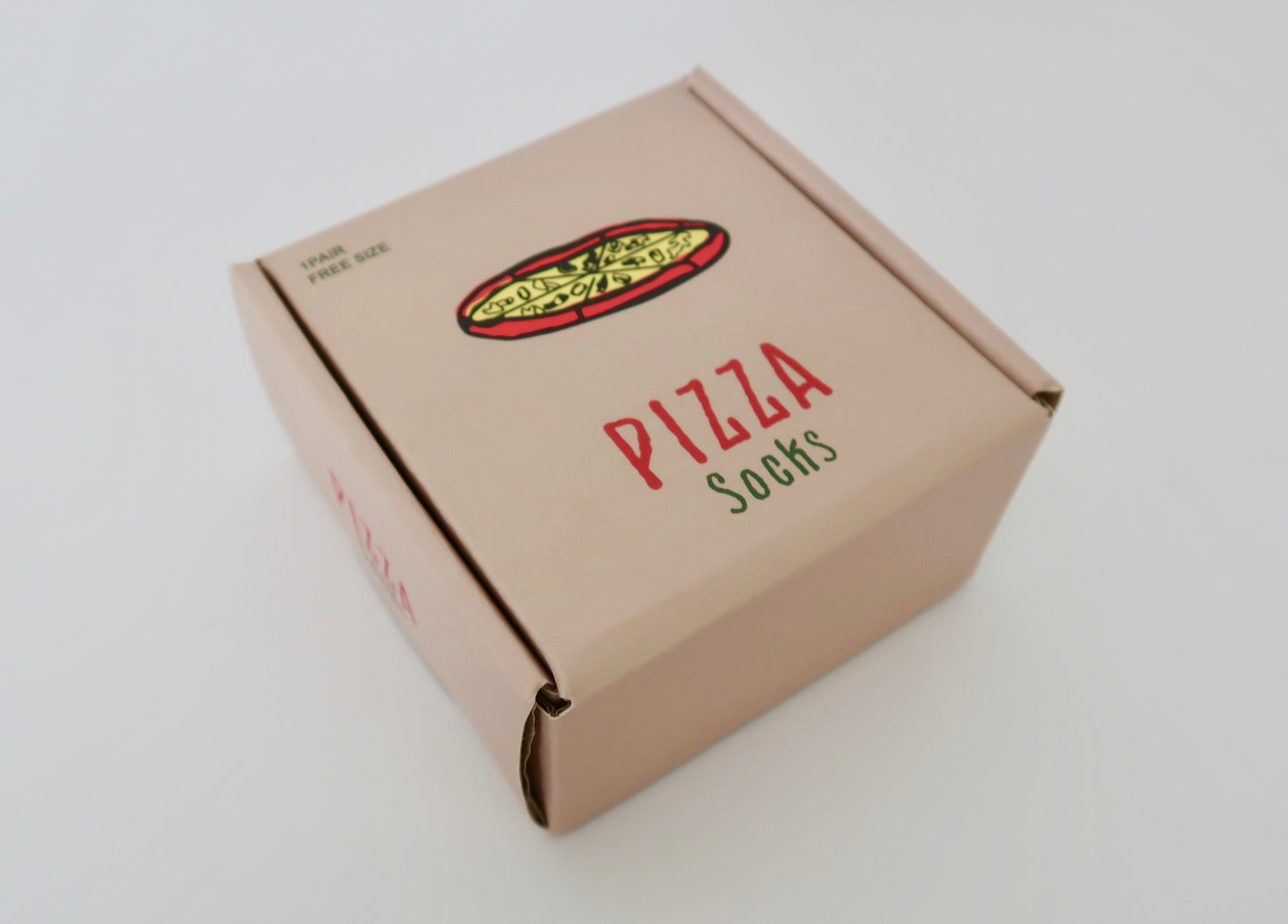 Pizza Socks with Box