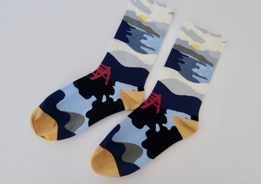 Painting Abstract Socks