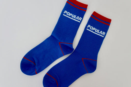 Popular Blue Socks