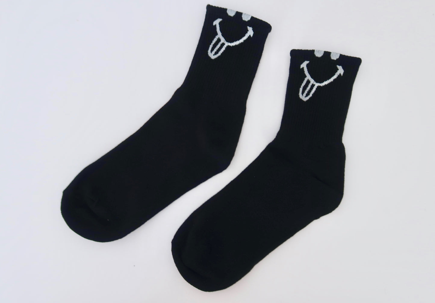 Silly Smiley Face Socks