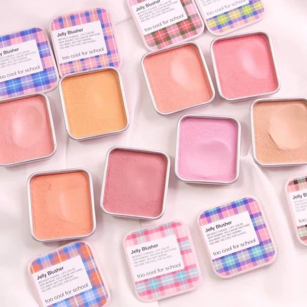 TOO COOL FOR SCHOOL Check Jelly Blusher (1 Color)
