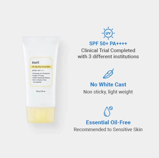 DEAR KLAIRS All Day Airy Sunscreen