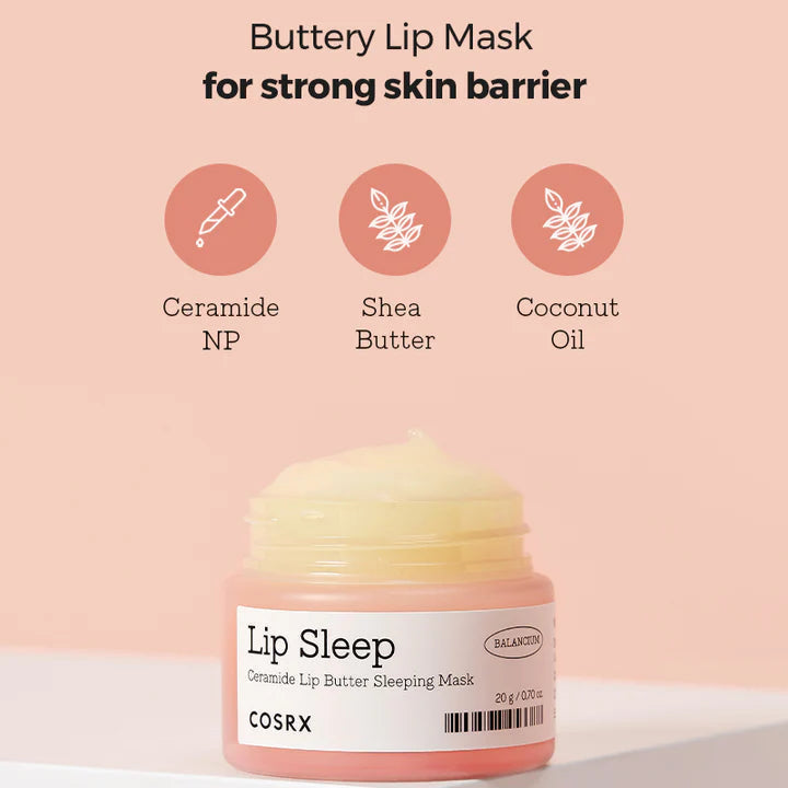 COSRX Balancium Ceramide Lip Butter Sleeping Mask
