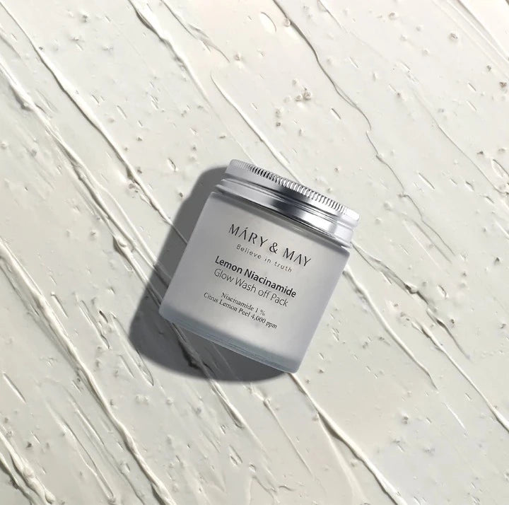 MARY & MAY Lemon Niacinamide Glow Wash Off Pack