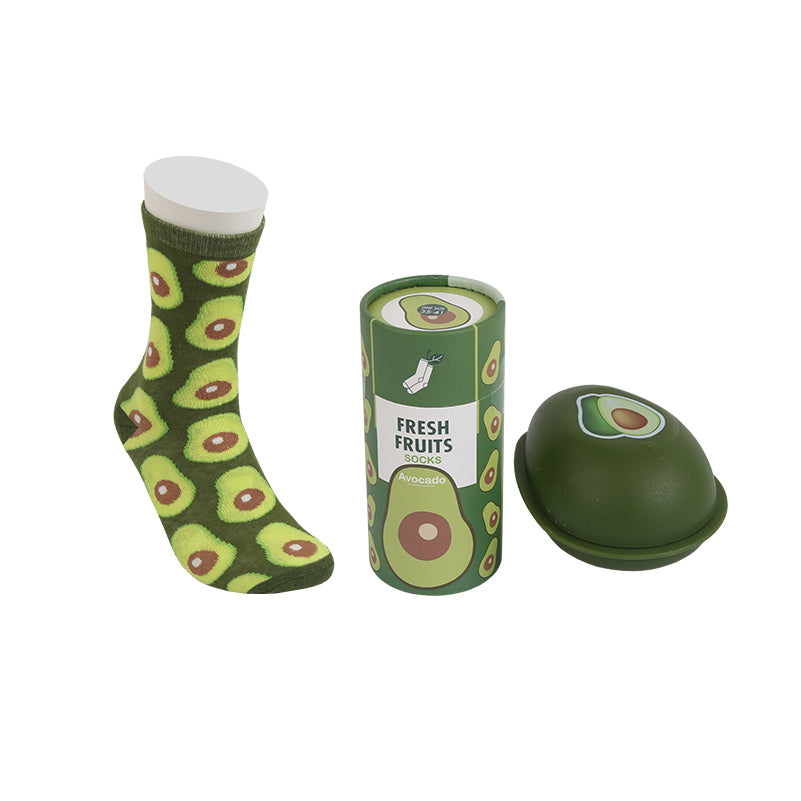Fresh Fruits Avocado Socks