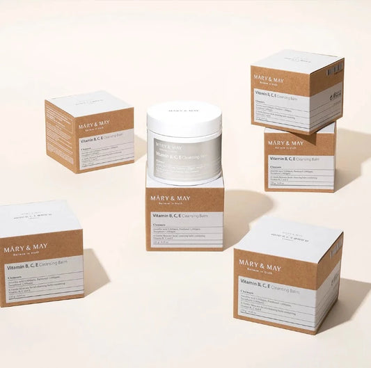 MARY & MAY Vitamin B,C,E Cleansing Balm (120g)