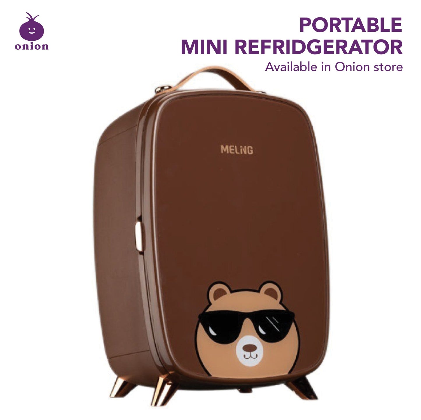 Brown Bear Mini Refridgerator
