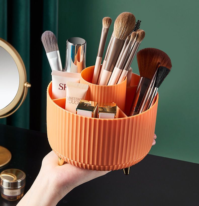 Makeup Brush Rotating Holder