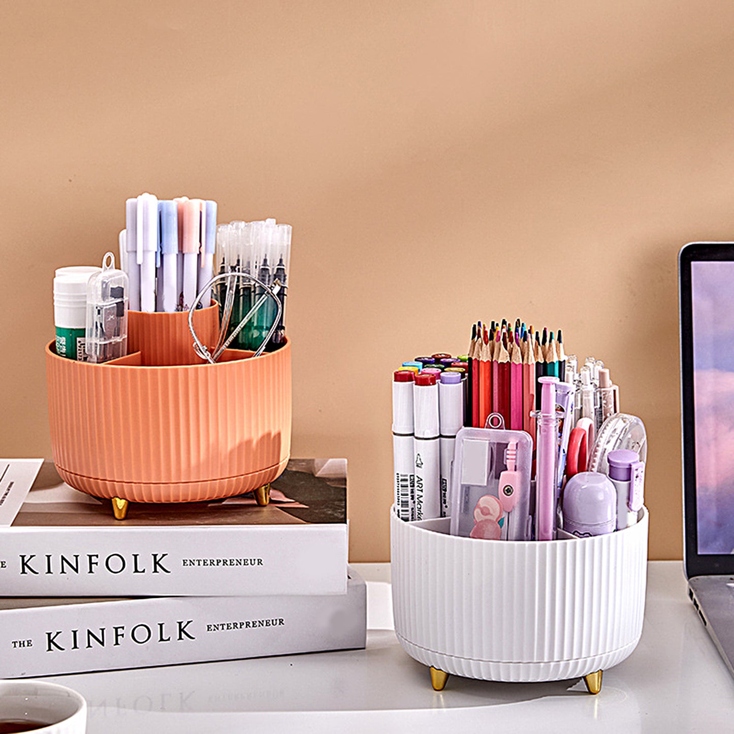 Makeup Brush Rotating Holder