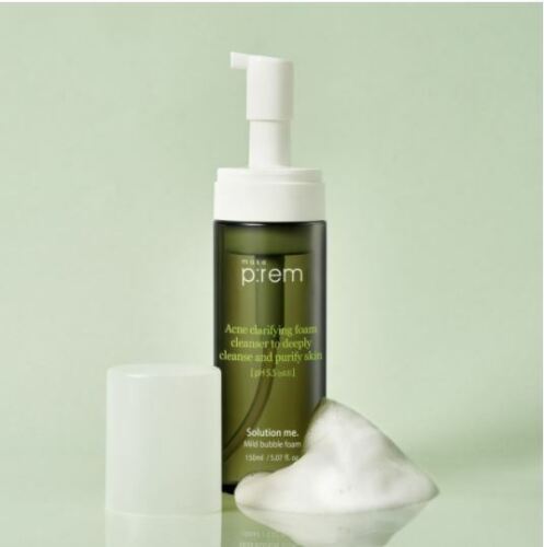 MAKE PREM Solution Me, Mild Bubble Foam