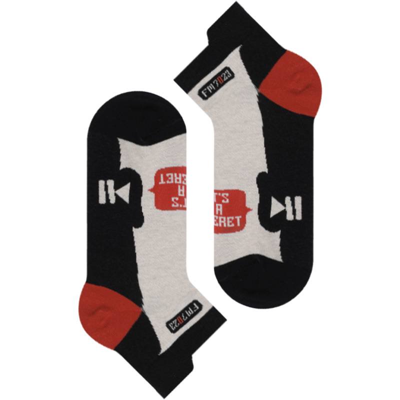 Play & Pause Adult Socks