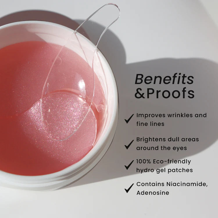 HEIMISH Bulgarian Rose Water Hydrogel Eye Patch