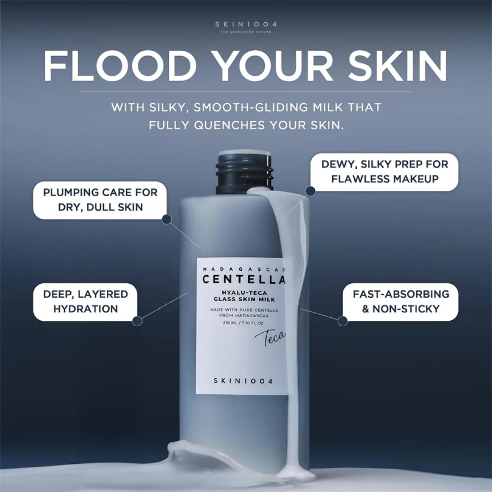 SKIN1004 Hyalu-Tea Glass Skin Milk Mini Size 30ml