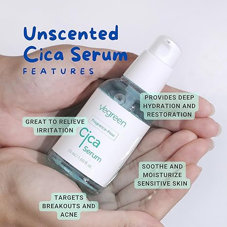 VEGREEN Fragrance - Free Cica Serum