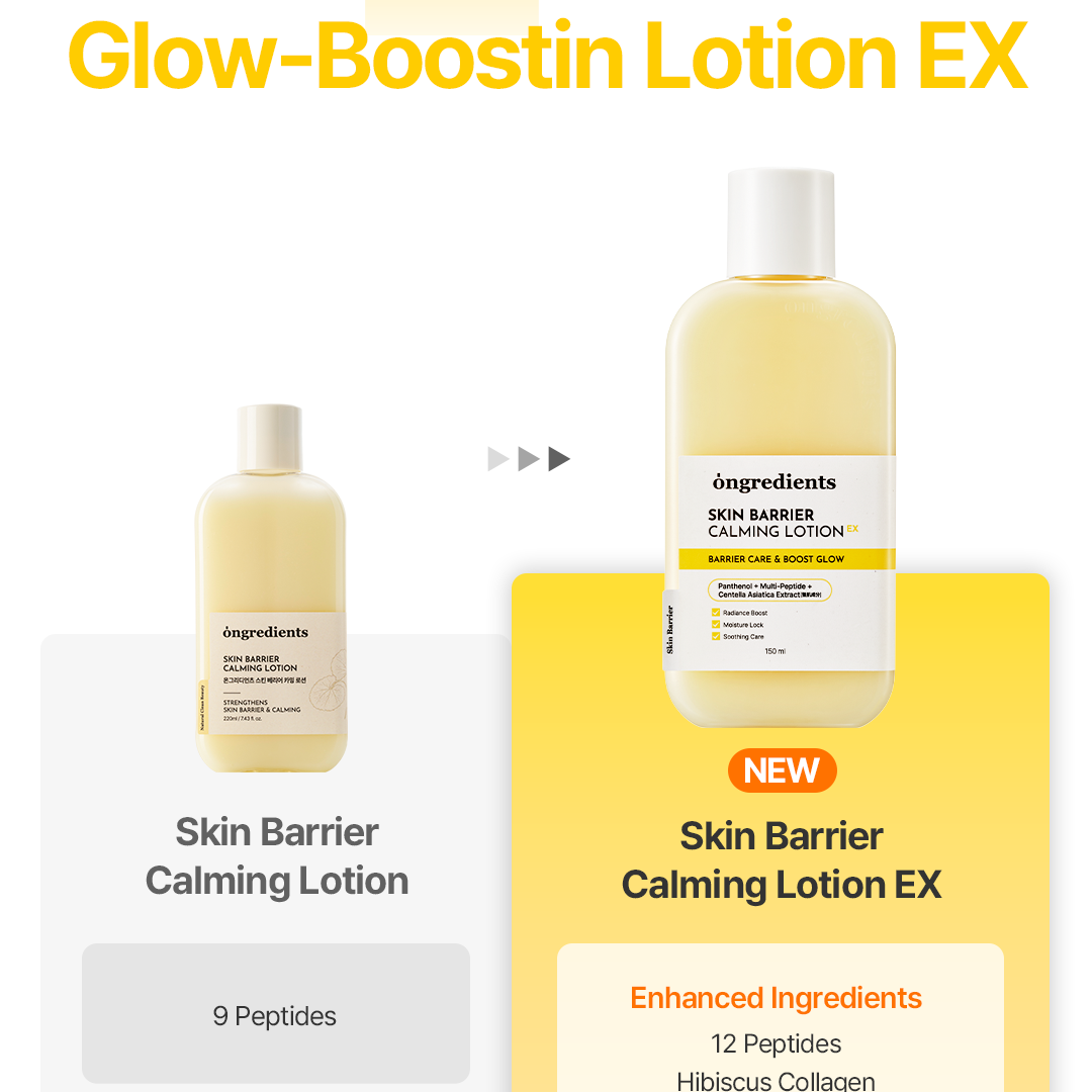 ONGREDIENTS Skin Barrier Calming Lotion EX 150ml