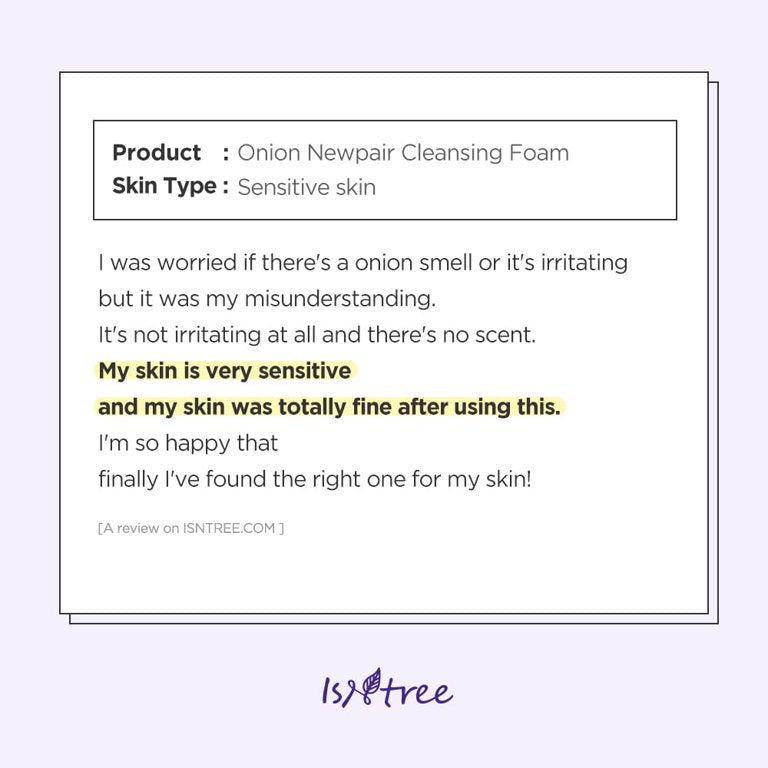 ISNTREE Onion Newpair Cleansing Foam 150ml