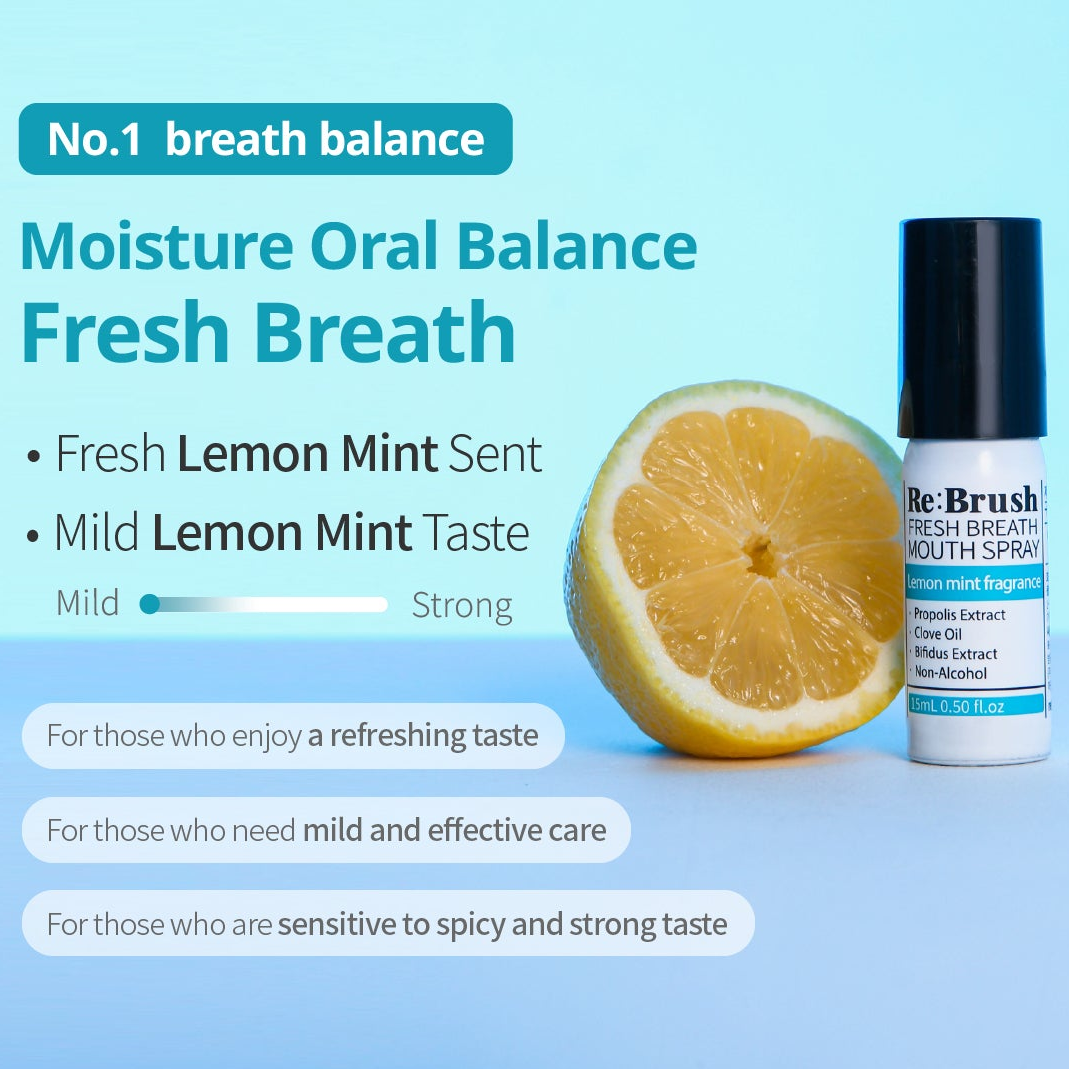 REBRUSH Mouth Spray 15ml - Fresh Breath / Refresh