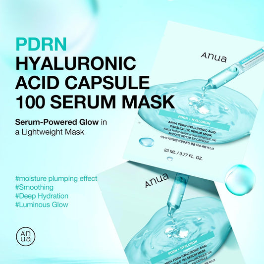 ANUA PDRN Hyaluron 100 Serum Mask (1EA)