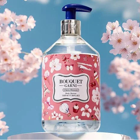 BOUQUETGARNI Fragranced Body Shower (Cherry Blossom) 520ml