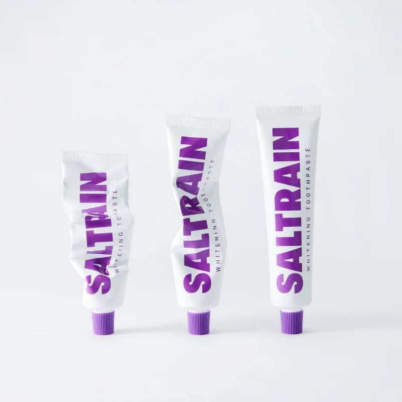 SALTRAIN Whitening Toothpaste | Purple Clean Breath 80g
