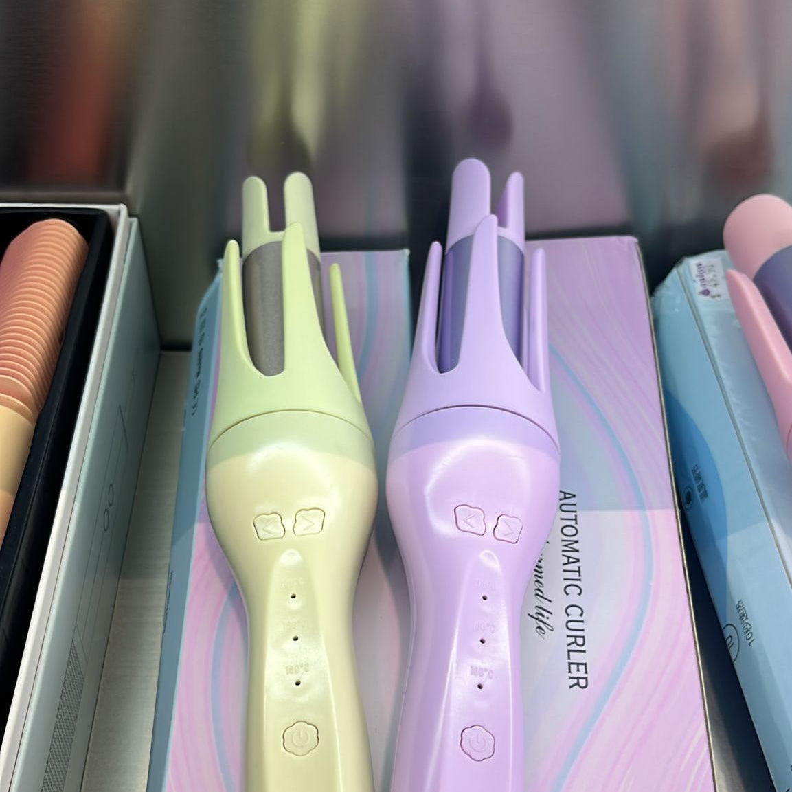 Automatic Hair Curling Bar (Neon Colors)