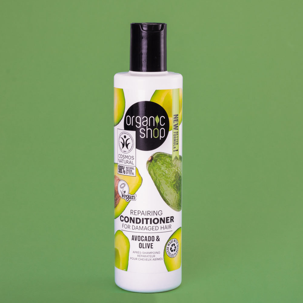 ORGANIC SHOP Repairing Conditioner For Damaged Hair Avocado & Olive 280ml