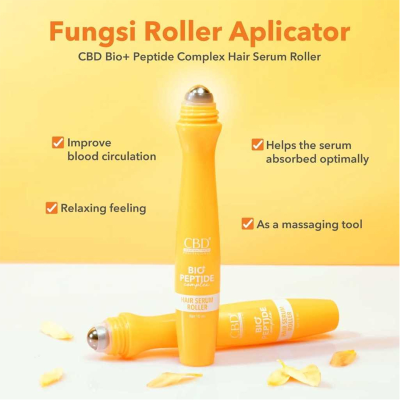 CBD Bio+ Peptide Complex Hair Serum Roller 10ml