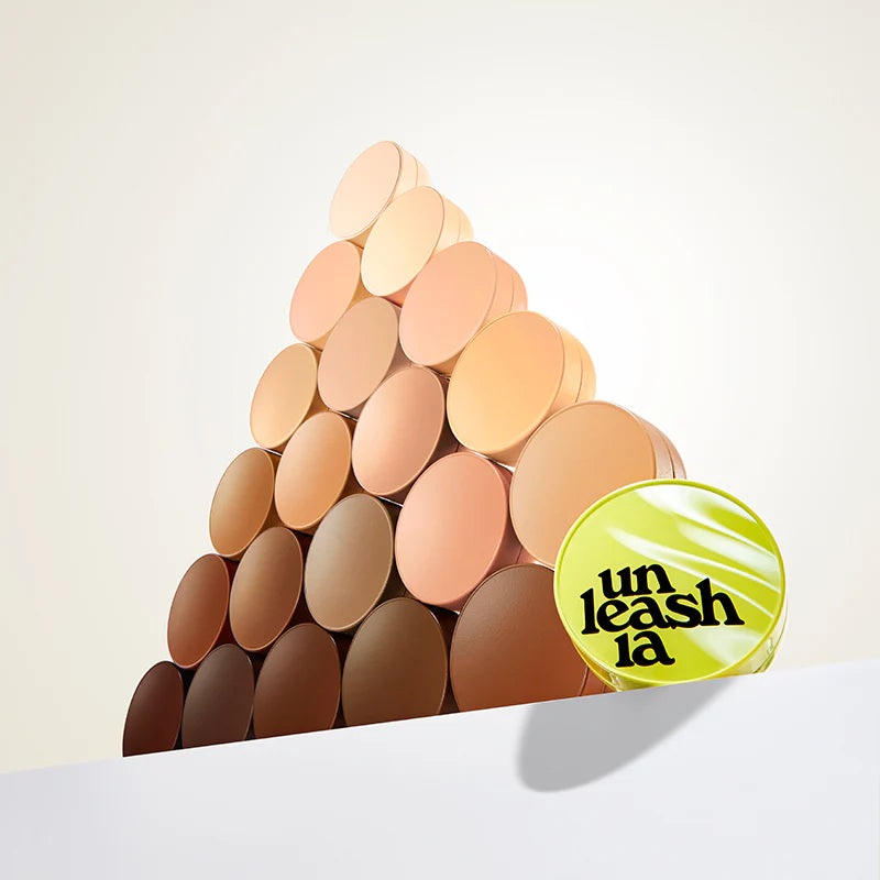 UNLEASHIA Satin Wear Healthy Green Cushion (3 Shades)