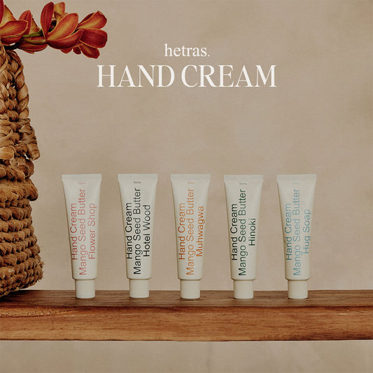 Hetras Mango Seed Butter Hand Cream (5 scents)