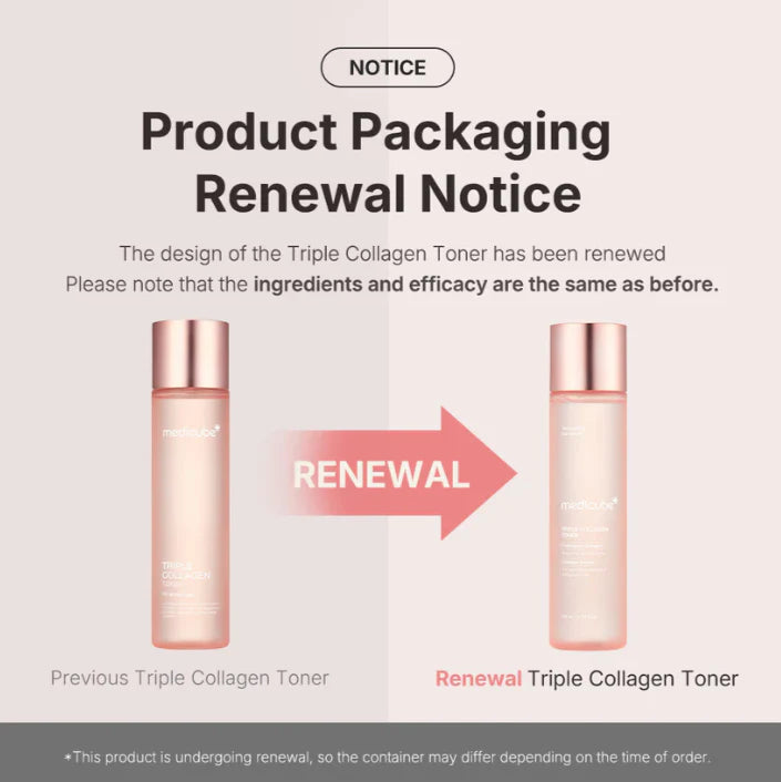 MEDICUBE Triple Collagen Toner 140ml