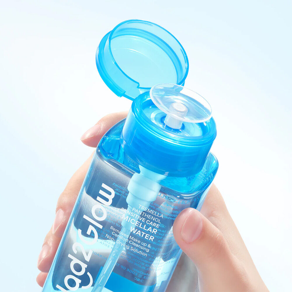 GLAD2GLOW Tremella Panthenol Sensitive Care Micellar Water 130ml