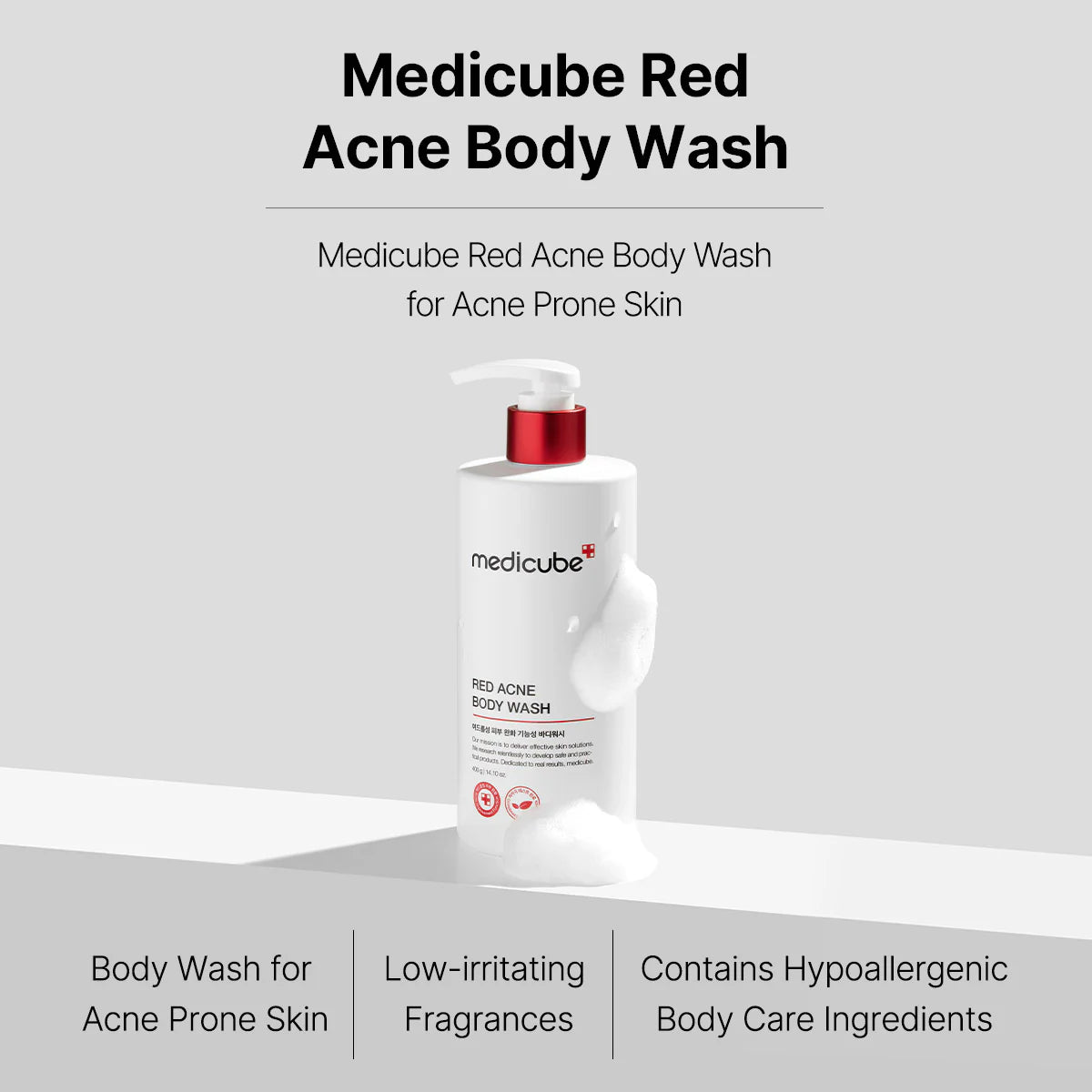 MEDICUBE Red Acne Body Wash 400g