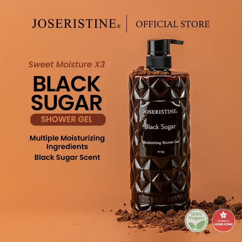 JOSERISTINE Black Sugar Moisturizing Shower Gel 1000ml