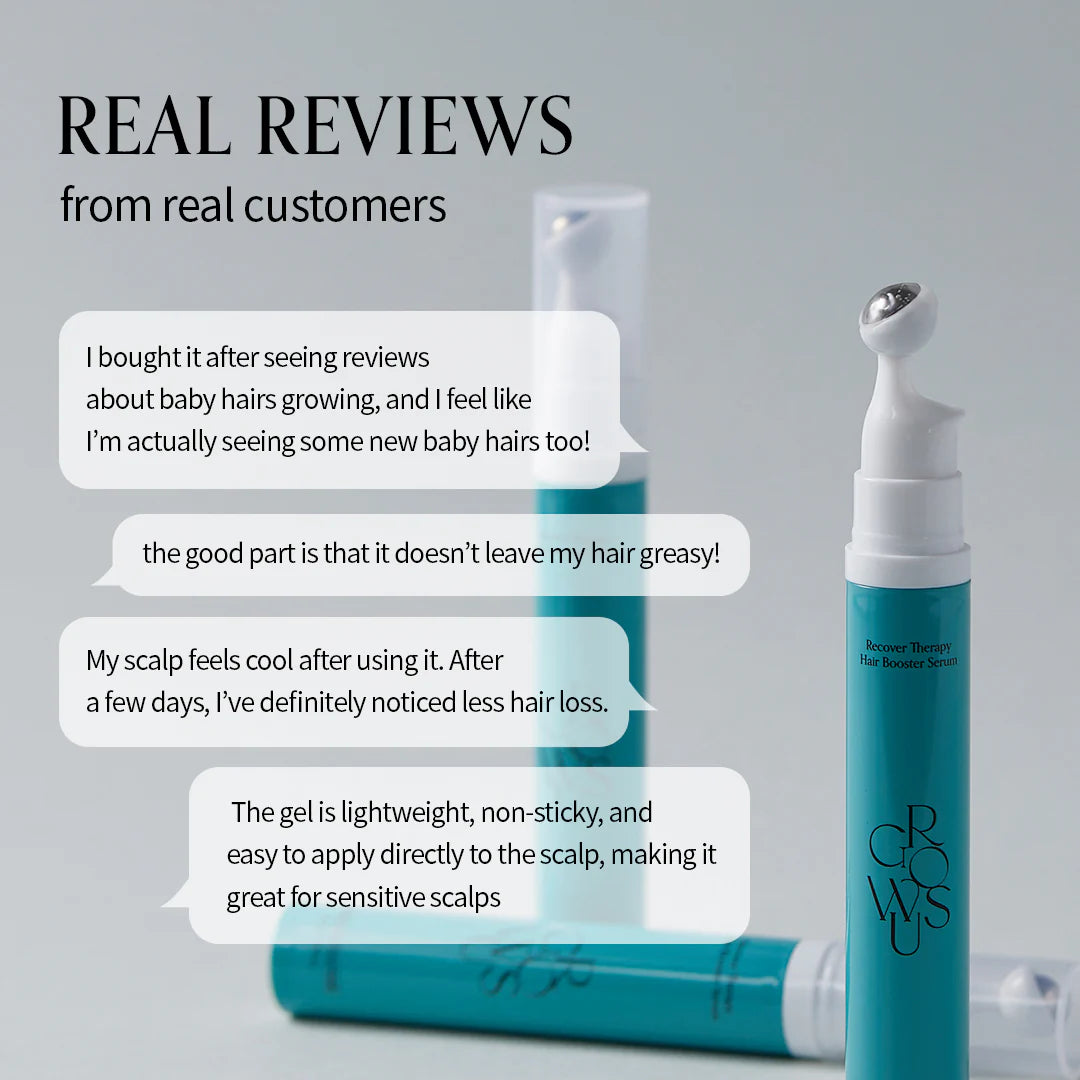 GROWUS Recover Therapy Hair Booster Serum 15ml