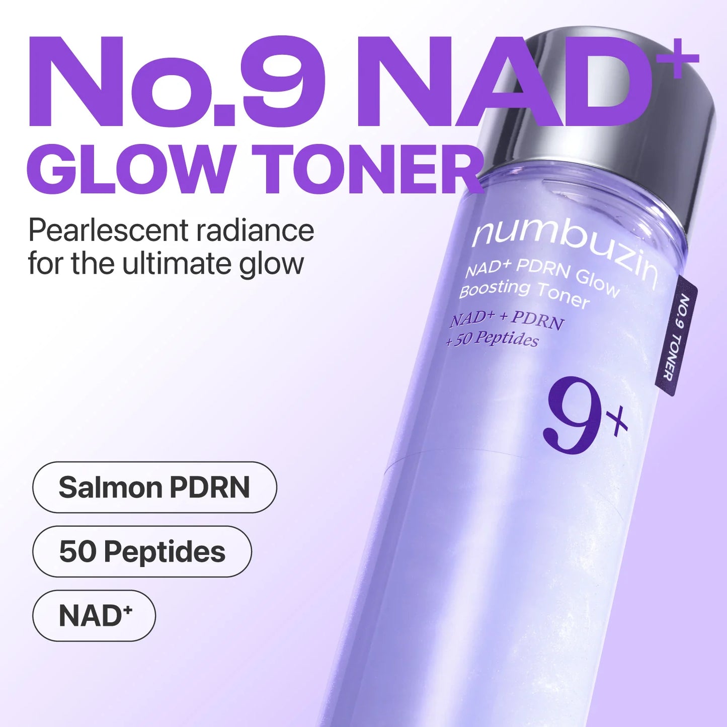 NUMBUZIN N0.9 NAD PDRN Glow Boosting Toner 150ml