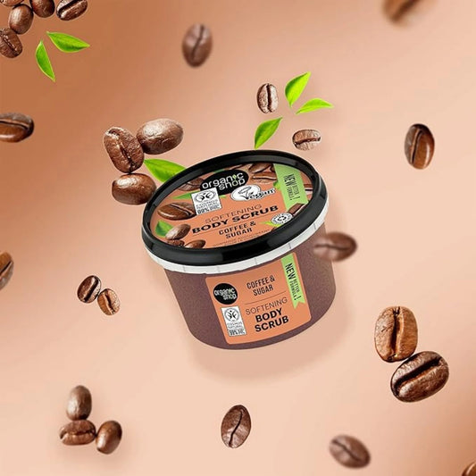 ORGANIC SHOP Softening Body Scrub Coffeee & Sugar 250ml