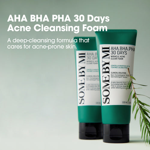 SOMEBYMI AHA BHA PHA 30 Days Miracle Acne Clear Foam