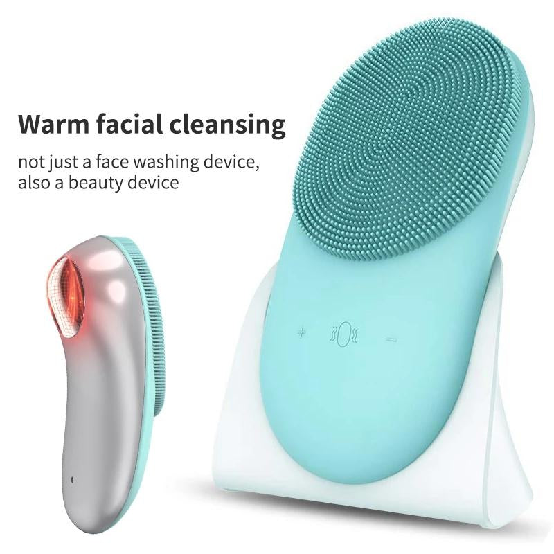 2 in 1 Facial Cleansing Device with Stand