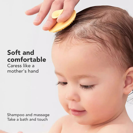 YeehoO Baby 3in1 Colors Mini Silicone Shampoo Brush