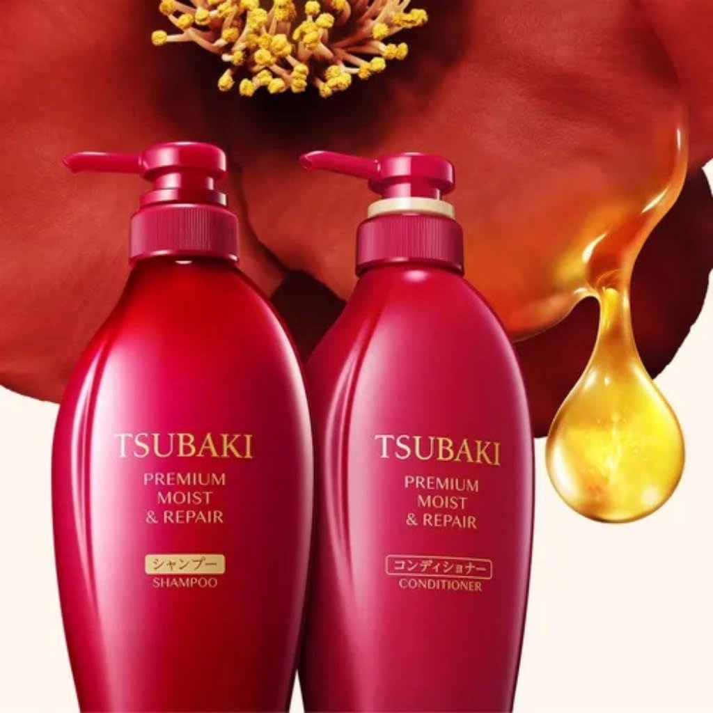 SHISEIDO Tsubaki Premium Moist & Repair Shampoo (450ml/490ml)