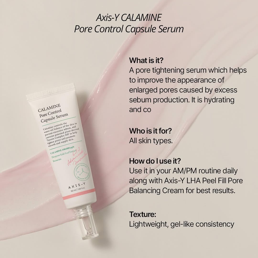 AXIS-Y Calamine Pore Control Capsule Serum 50ml