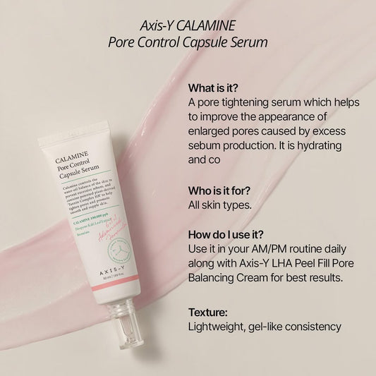 AXIS-Y Calamine Pore Control Capsule Serum 50ml