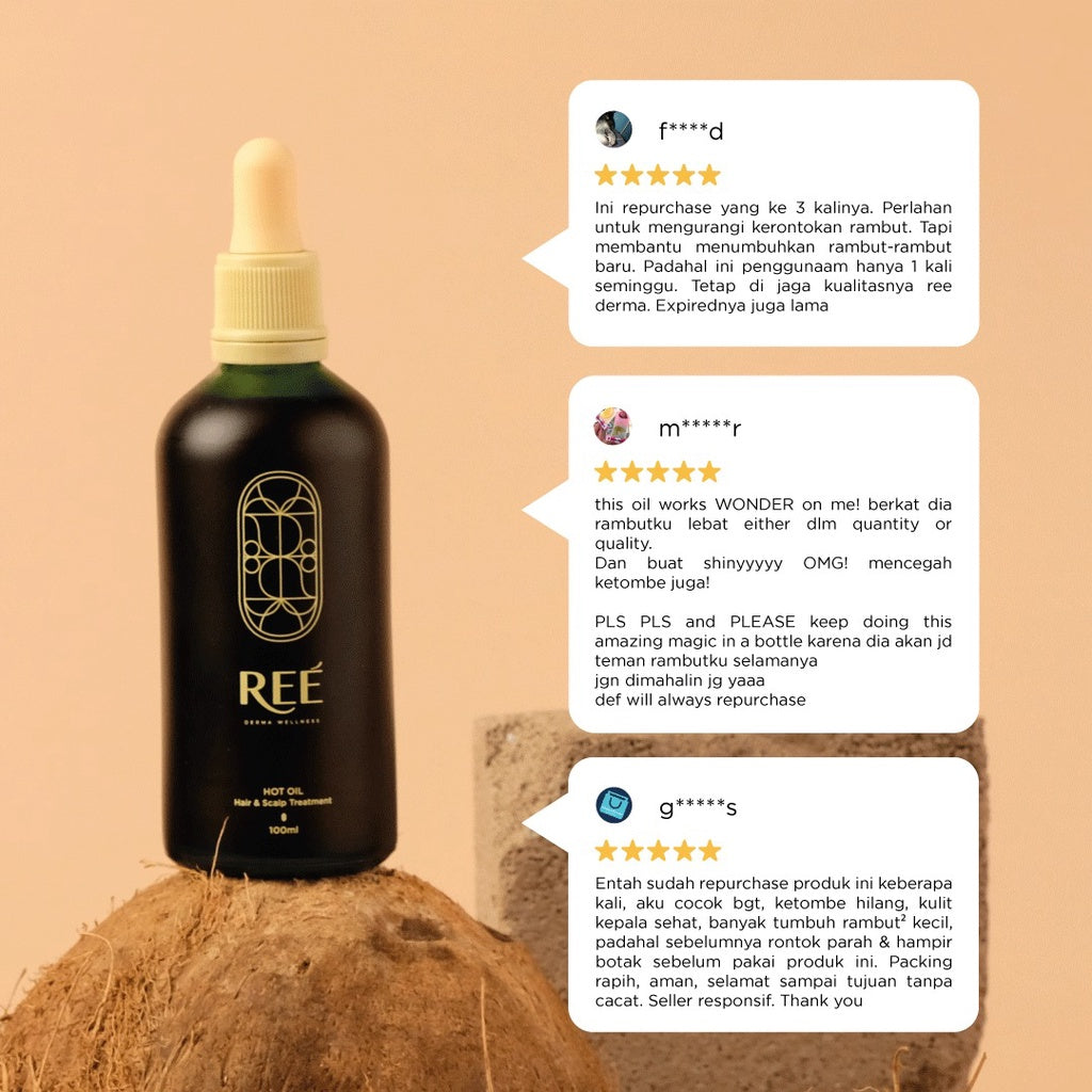 Ree Derma Hot Oil & Scalp Treatment
