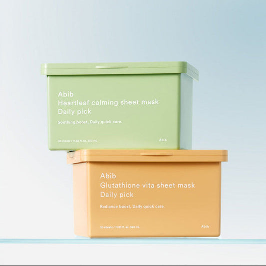 ABIB Glutathione Vita Sheet Mask Daily Pick (30 Sheets)