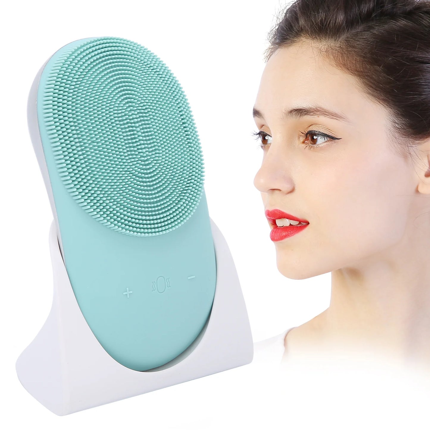 2 in 1 Facial Cleansing Device with Stand