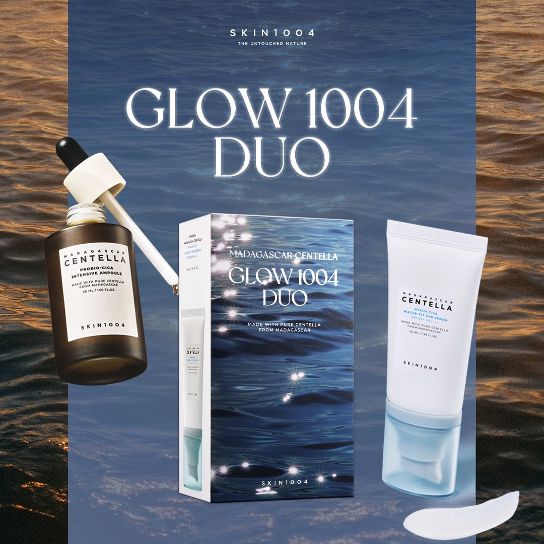 SKIN1004 Madagascar Centella Glow 1004 Duo (Ampoule + Sun Serum)