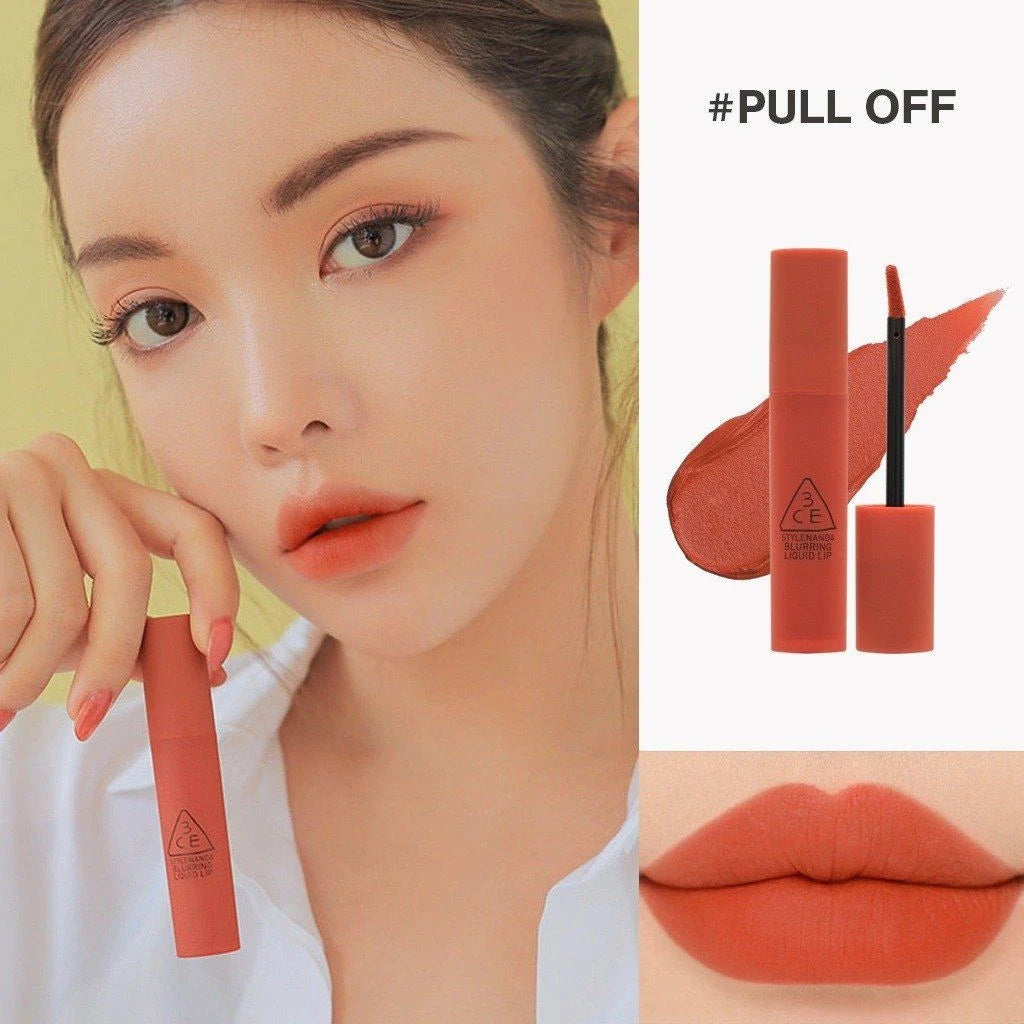 3CE Blurring Liquid Lip 5.5g (5 Shades)