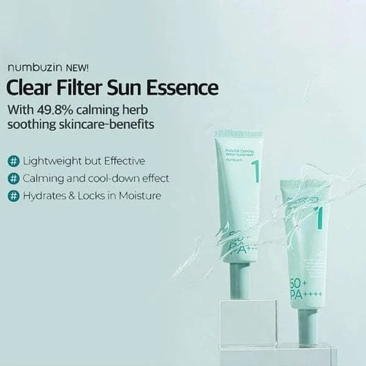 NUMBUZIN No.1 Clear Filter Sun Essence SPF50+ PA++++