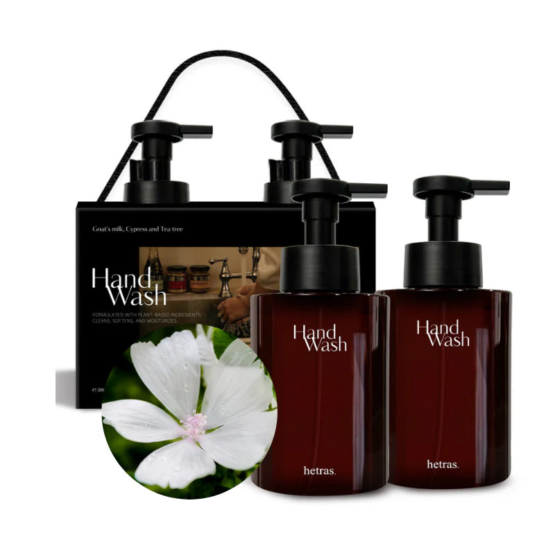 Hetras Perfumed Bubble Hand Wash 515ml x2 Set