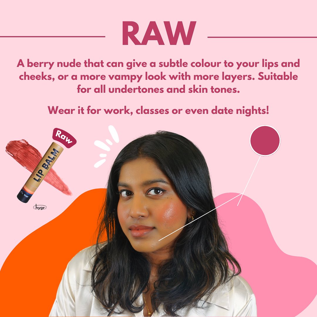 HYGR Tinted Lip Balm (5 shades)